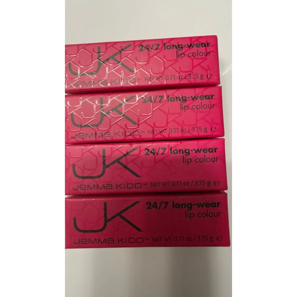 Women's 4pcs Jemma Kidd 7 Lip Colour Set Monroe & Tempress